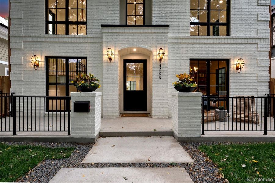 Exterior details and patio area of a home in , Denver (Image 20).