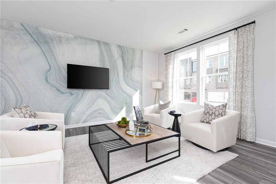 Furnished interior view inside a new home in Darlington, Loganville (Image 28).