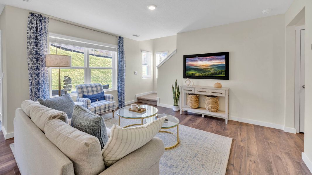 Furnished interior view inside a new home in Belhaven, Knoxville (Image 6).