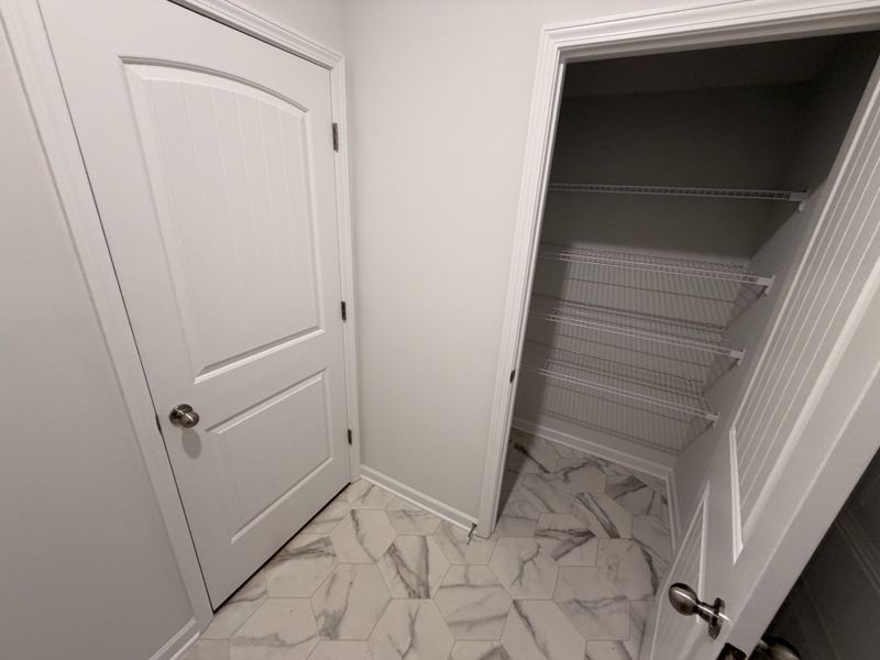 Linen closet/Pantry #2 (door to the left - Kitchen entrance)