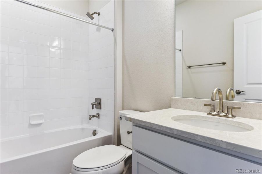Furnished interior view inside a new home in Trails at Smoky Hill, Parker (Image 7).