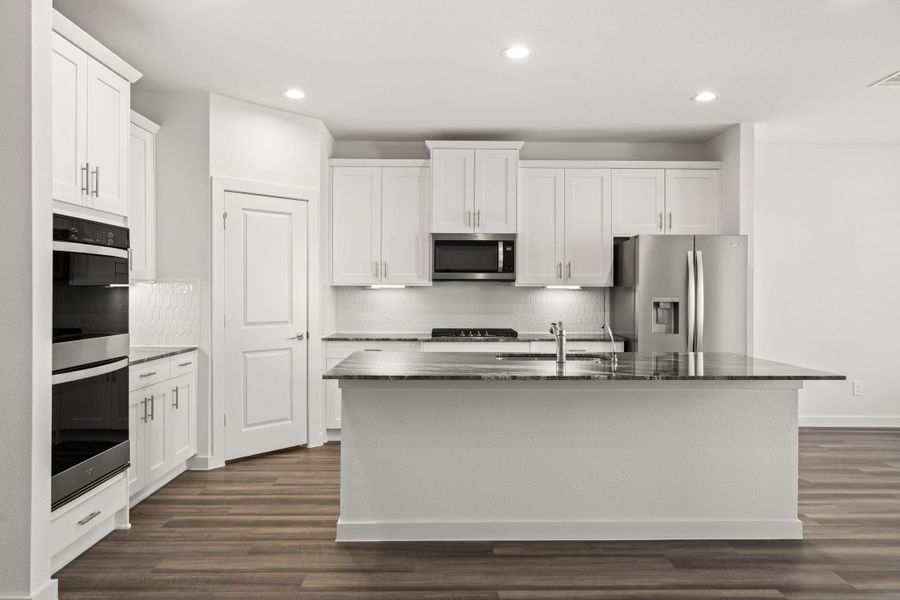 Furnished interior view inside a new home in Harvest Green, Richmond (Image 16). Furnished interior view inside a new home in Harvest Green, Richmond (Image 16).