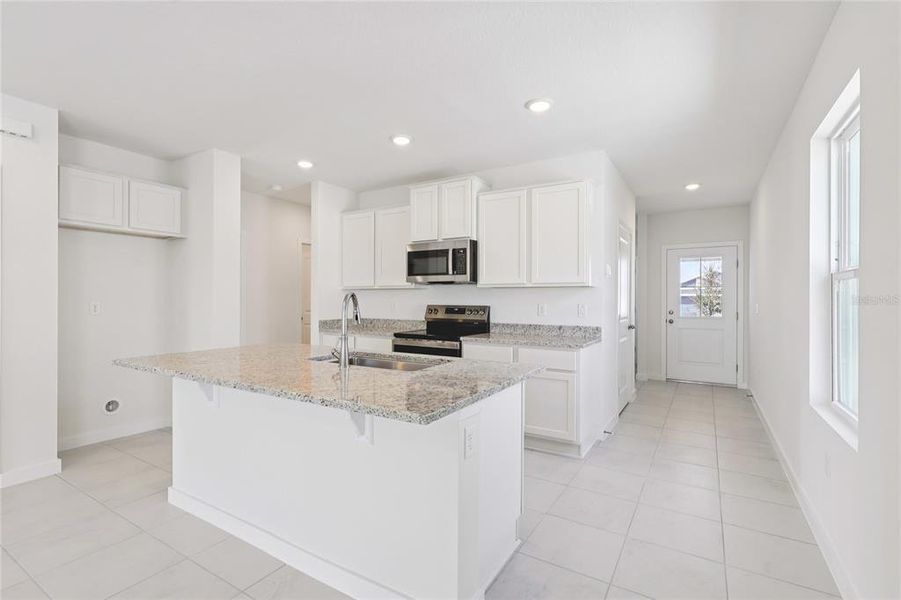 Furnished interior view inside a new home in Hamilton Bluff, Haines City (Image 11).