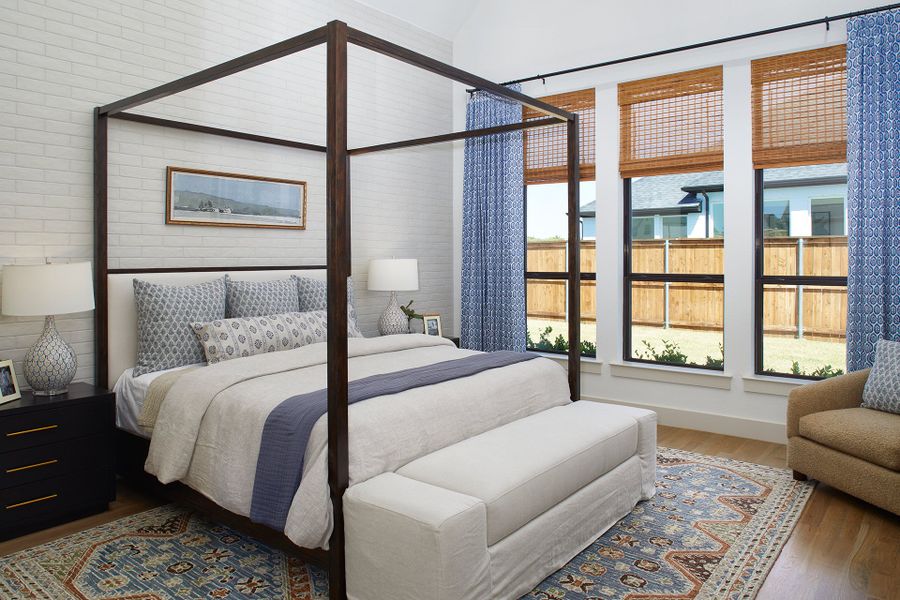 Furnished interior view inside a new home in Light Farms Graham/Reagan, Celina (Image 13).