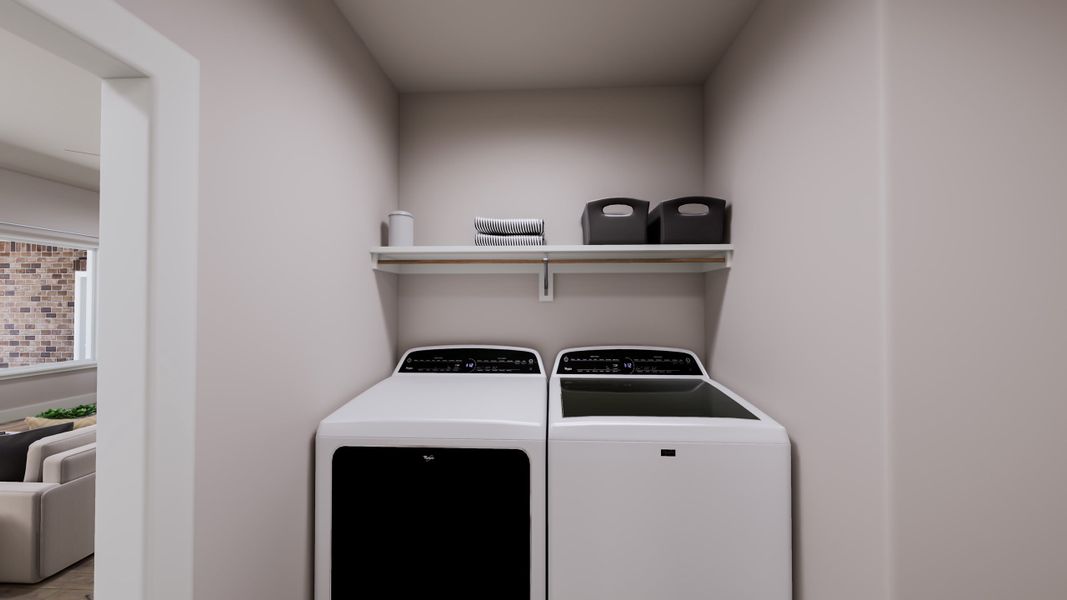 Representative interior finishes for a home built from the Carson by Tri Pointe Homes in Somerset Park, Rockwall (Image 17).