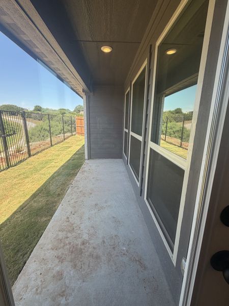 Exterior details and patio area of a home in Stoneview, Glen Rose (Image 3). Exterior details and patio area of a home in Stoneview, Glen Rose (Image 3).