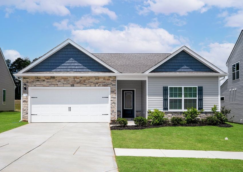 The Burton floor plan