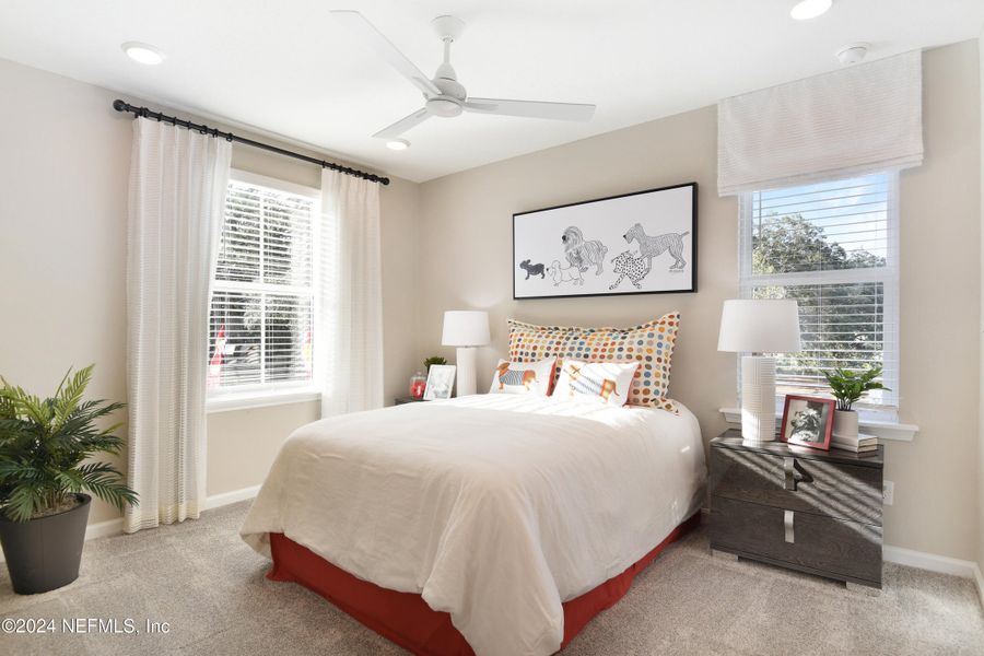 Furnished interior view inside a new home in Irongate, Jacksonville (Image 8).
