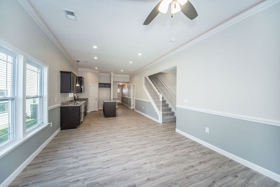 Image 42 representing the Quincy by Enchanted Homes in Hampshire Heights, Moore, SC.