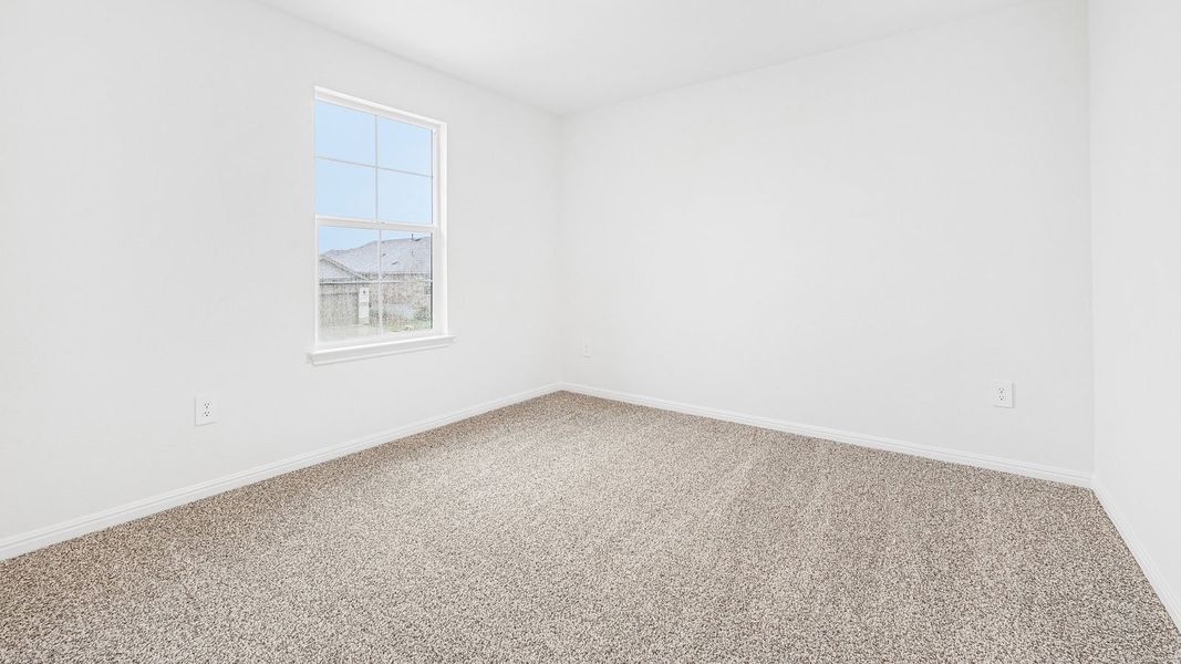 Spacious, unfurnished interior of a new home in Bar W Ranch, Leander (Image 38).