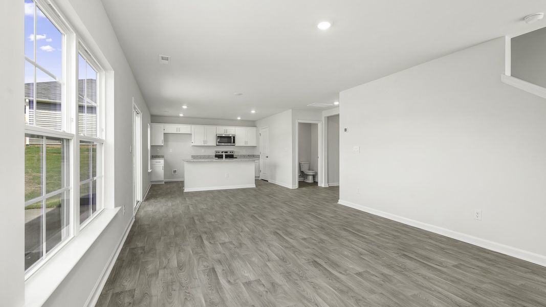 Spacious, unfurnished interior of a new home in Owens Ridge, Lexington (Image 11). Spacious, unfurnished interior of a new home in Owens Ridge, Lexington (Image 11).