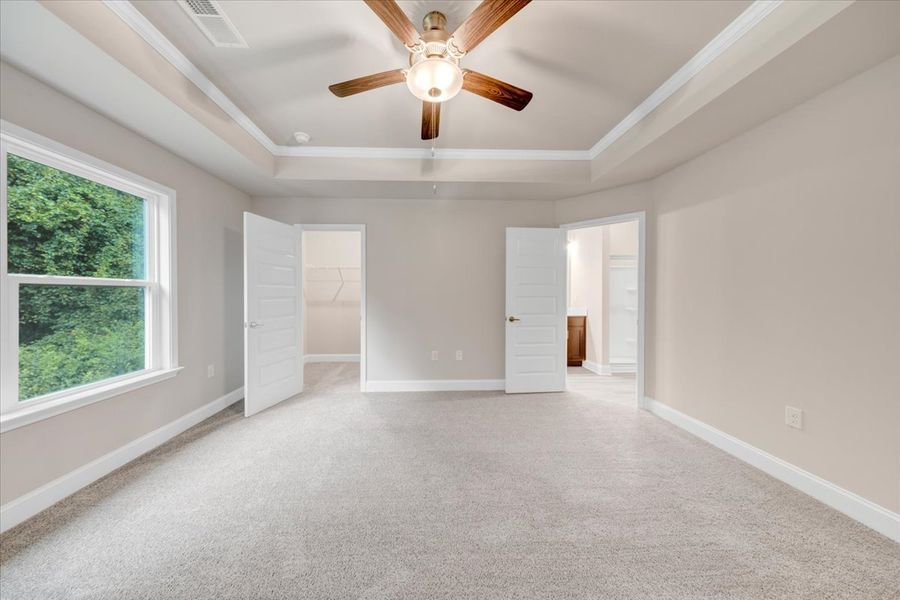 Spacious, unfurnished interior of a new home in Scarlett Place, Bowdon (Image 29).