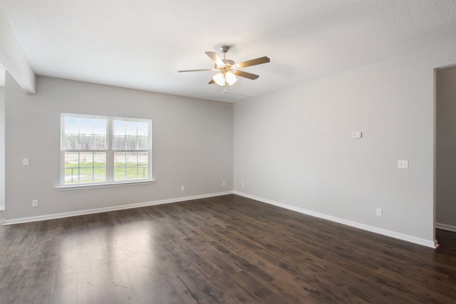 Representative unfurnished interior of a home built from the The Marne With Bonus by RTS Homes in The Village at Sassafras, Allenhurst (Image 20).