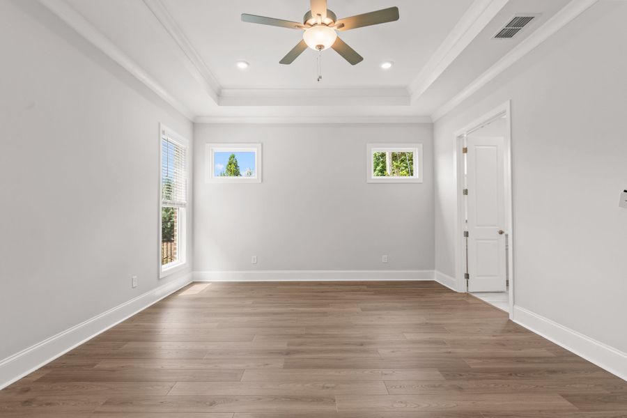 Representative unfurnished interior of a home built from the The Danville by The Providence Group in Bellwyn, Alpharetta (Image 41).