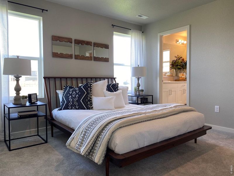 Furnished interior view inside a new home in Granary, Johnstown (Image 12).