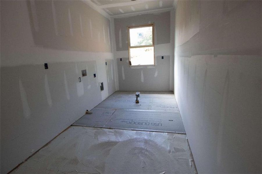 In-progress construction of a new home in , Monroe, GA (Image 18).