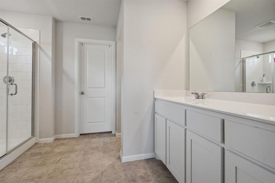 Furnished interior view inside a new home in Cambridge Brook, Denton (Image 16). Furnished interior view inside a new home in Cambridge Brook, Denton (Image 16).