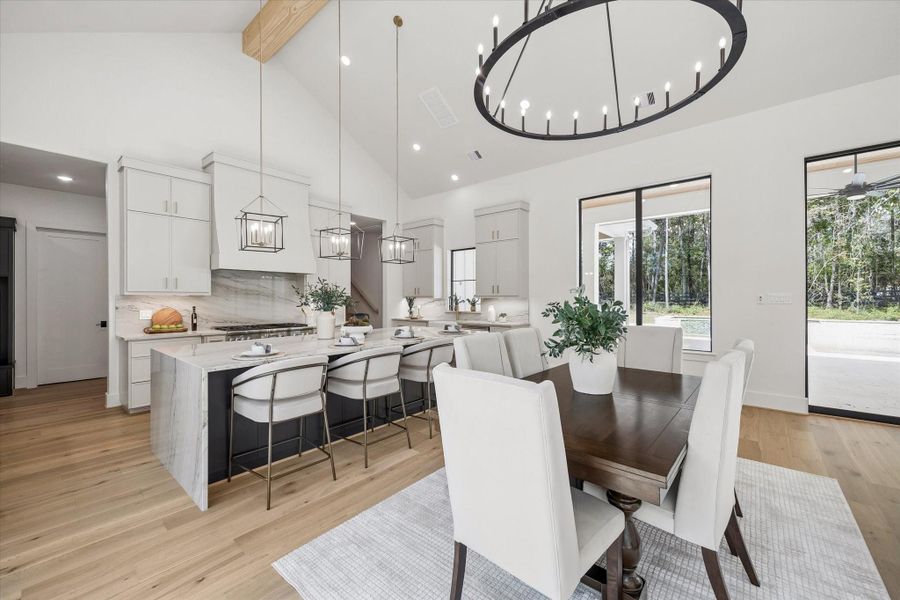 Furnished interior view inside a new home in , Montgomery (Image 32).