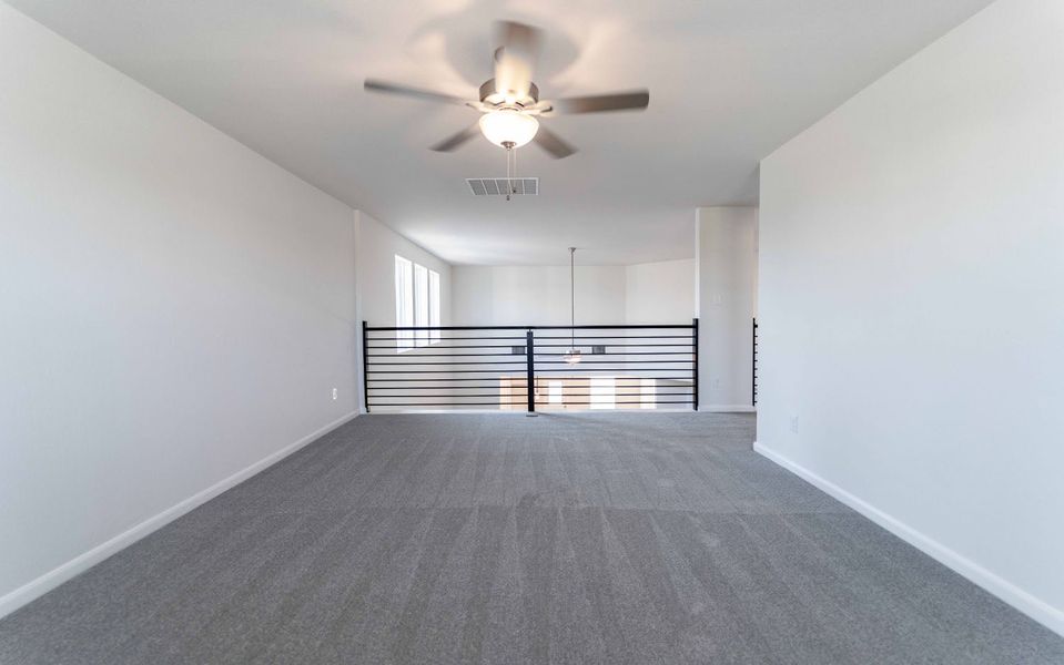 Spacious, unfurnished interior of a new home in Travis Ranch, Forney (Image 36).