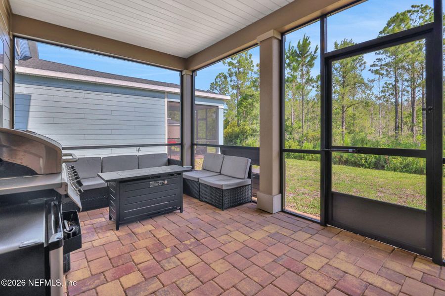 Exterior details and patio area of a home in St Augustine Lakes, St. Augustine (Image 25). Exterior details and patio area of a home in St Augustine Lakes, St. Augustine (Image 25).