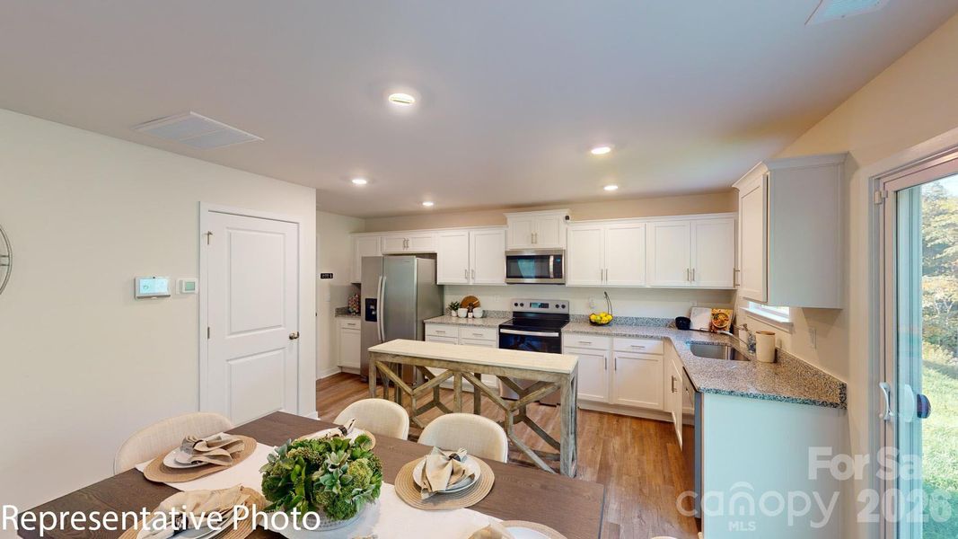 Furnished interior view inside a new home in Huffman Ridge, Hickory (Image 5).