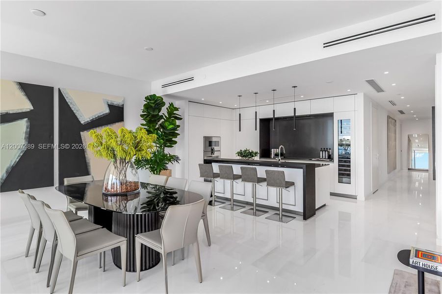 Furnished interior view inside a new home in , Miami (Image 53). Furnished interior view inside a new home in , Miami (Image 53).