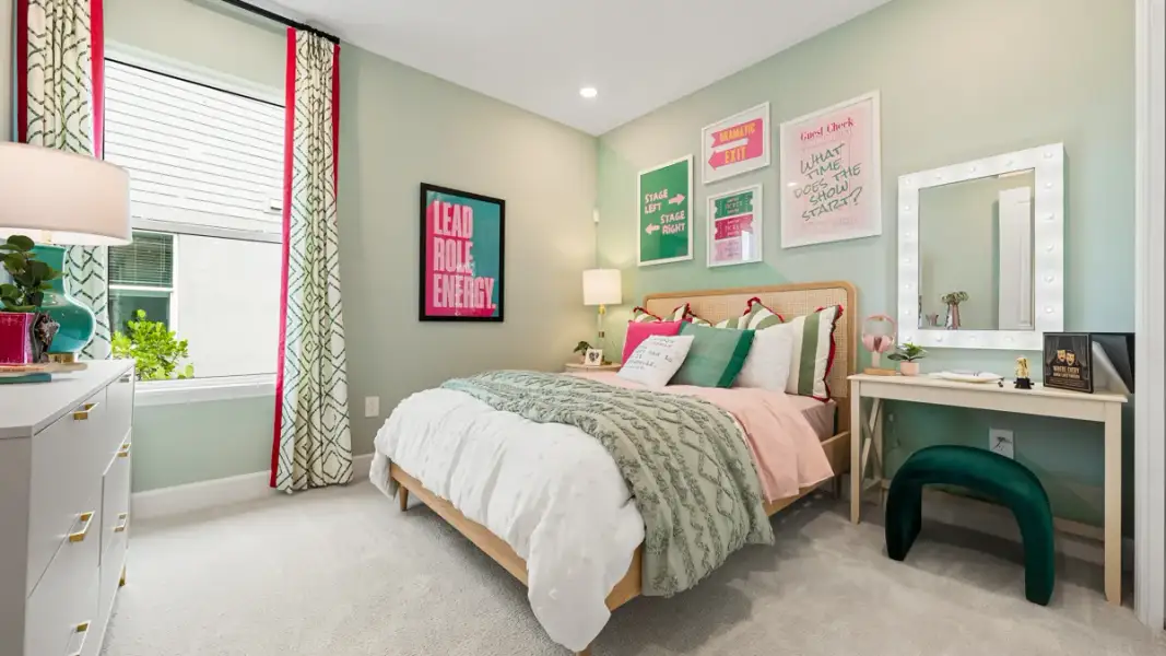 Furnished interior view inside a new home in Hammock at Two Rivers, Zephyrhills (Image 17).