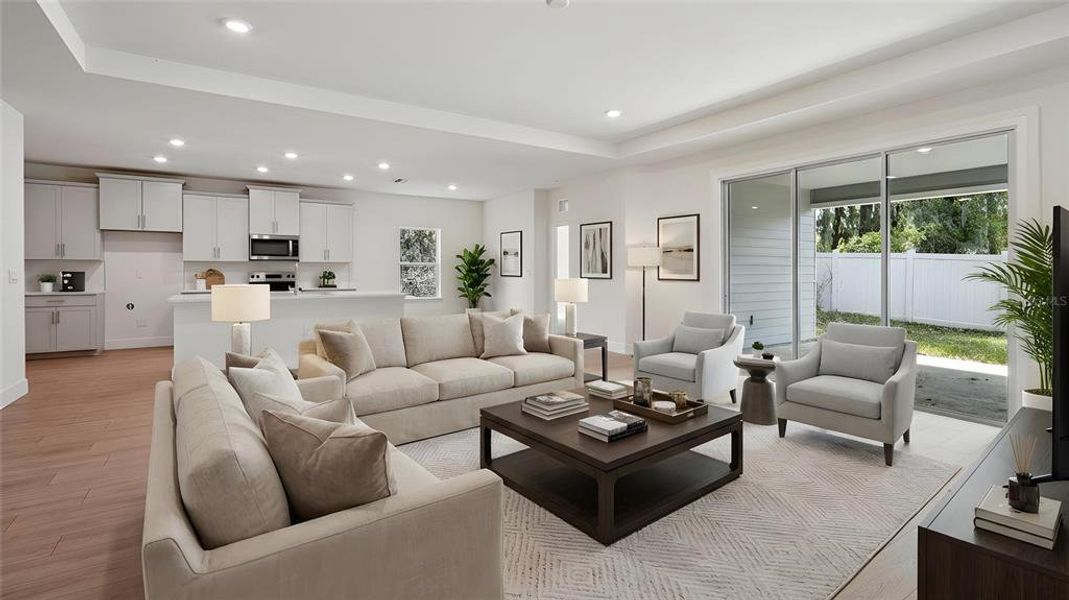 Furnished interior view inside a new home in Tartan Farms at Winding Oaks, Ocala (Image 7).