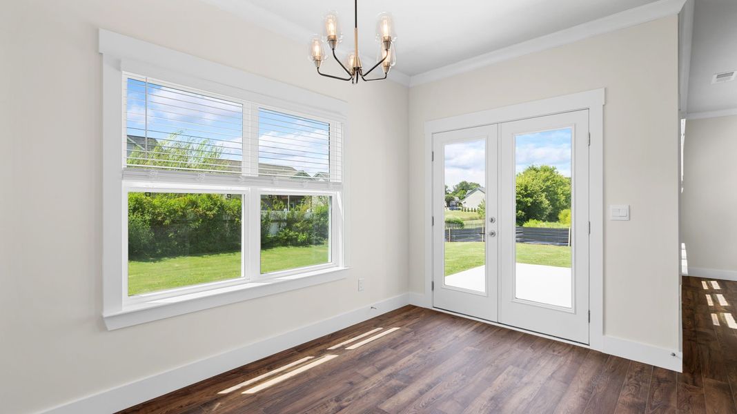 Spacious, unfurnished interior of a new home in Harbor Crest, Ooltewah (Image 14).