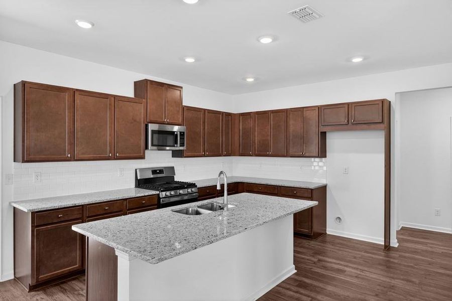 Furnished interior view inside a new home in Heritage River, Euharlee (Image 9).