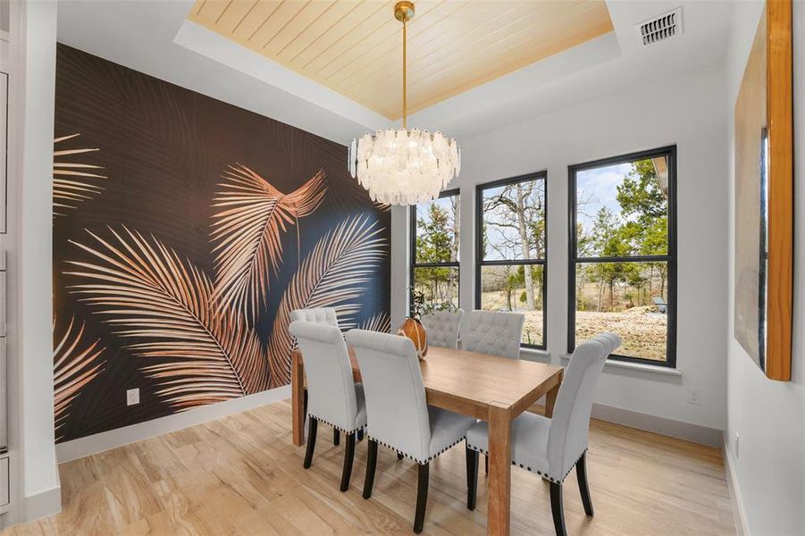 Furnished interior view inside a new home in , Malakoff (Image 7).