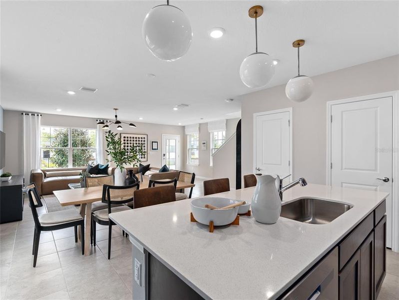 Furnished interior view inside a new home in The Landings at Live Oak Lake, St. Cloud (Image 18). Furnished interior view inside a new home in The Landings at Live Oak Lake, St. Cloud (Image 18).