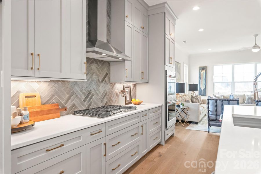 Furnished interior view inside a new home in , Davidson (Image 34).