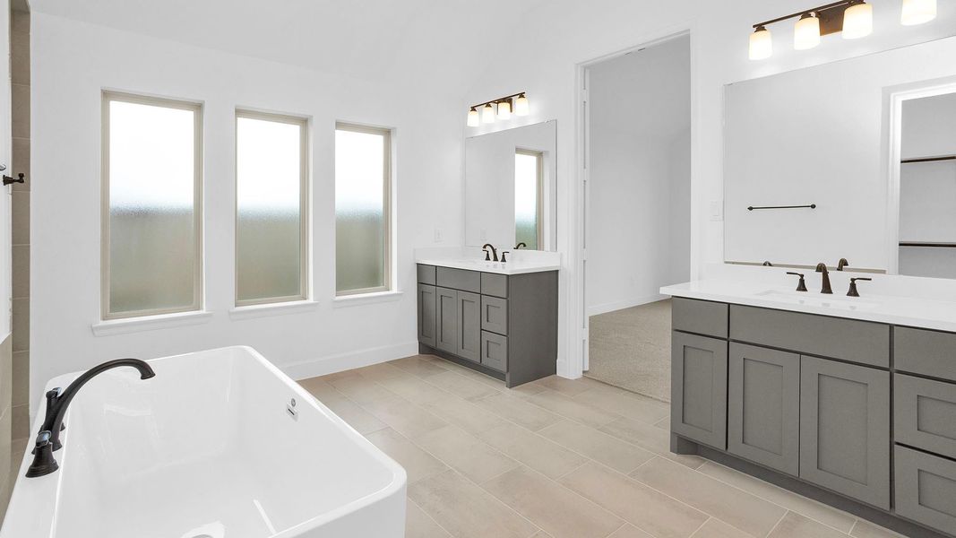 Furnished interior view inside a new home in Revera, Richmond (Image 12).