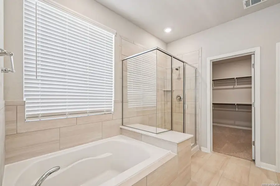 Furnished interior view inside a new home in Estancia Ranch - Classic Series, San Antonio (Image 13).