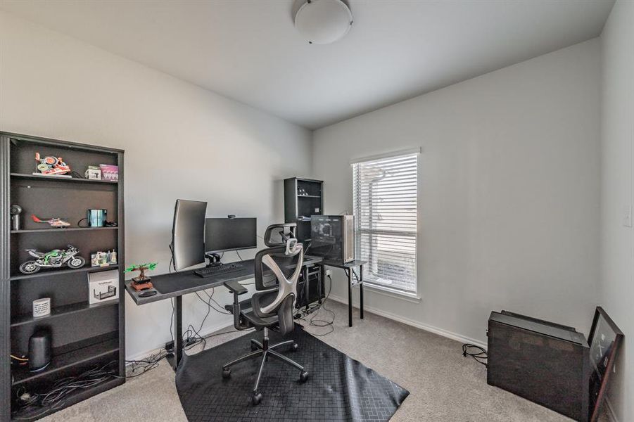 Furnished interior view inside a new home in Stone Eagle, Azle (Image 30).