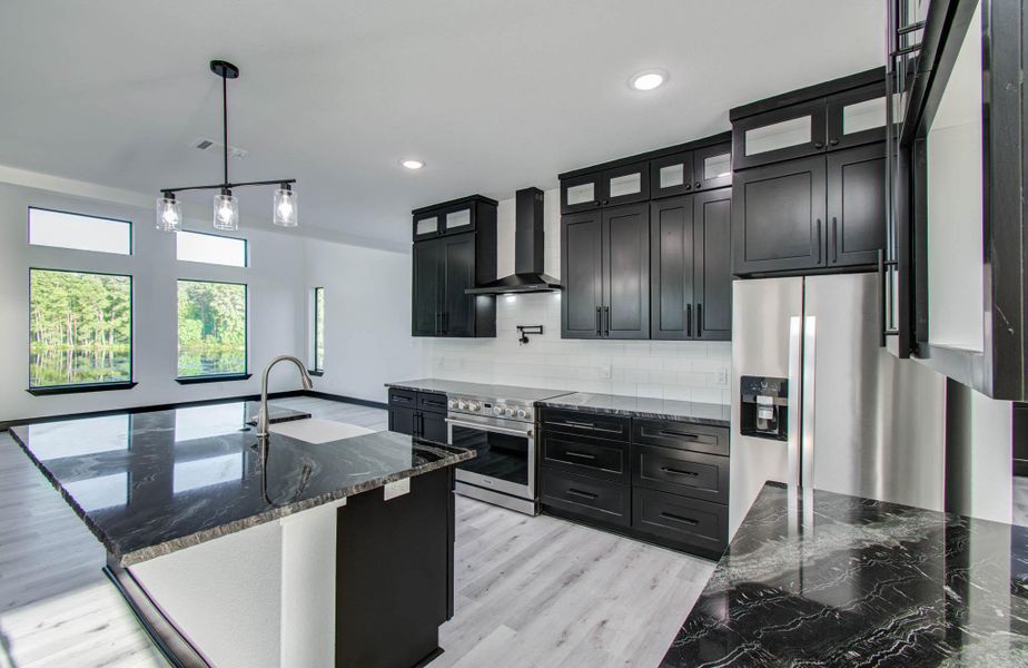 Furnished interior view inside a new home in , Trinity (Image 7).