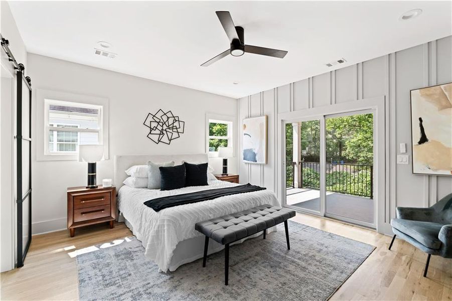 Furnished interior view inside a new home in , Atlanta (Image 14).