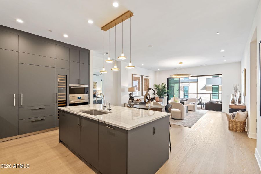 Set the perfect mood in this greatroom