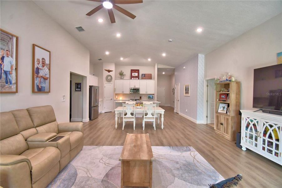 Furnished interior view inside a new home in Harmony at Lake Eloise, Winter Haven (Image 53).