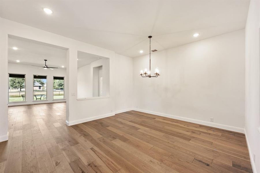 Spacious, unfurnished interior of a new home in Abe's Landing, Granbury (Image 32).