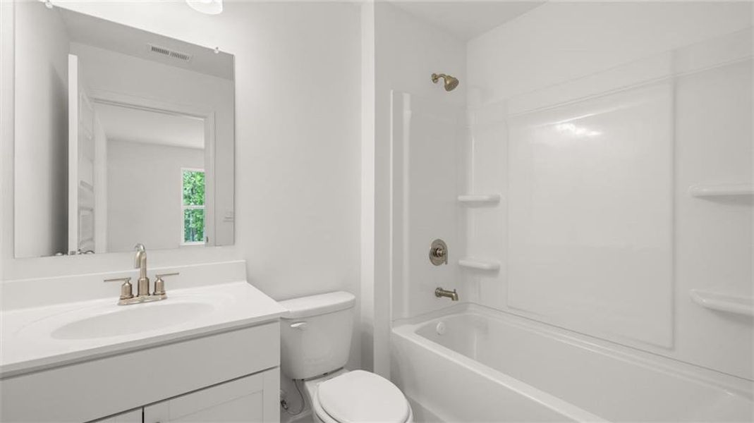 Furnished interior view inside a new home in Heritage Pointe, Senoia (Image 3).