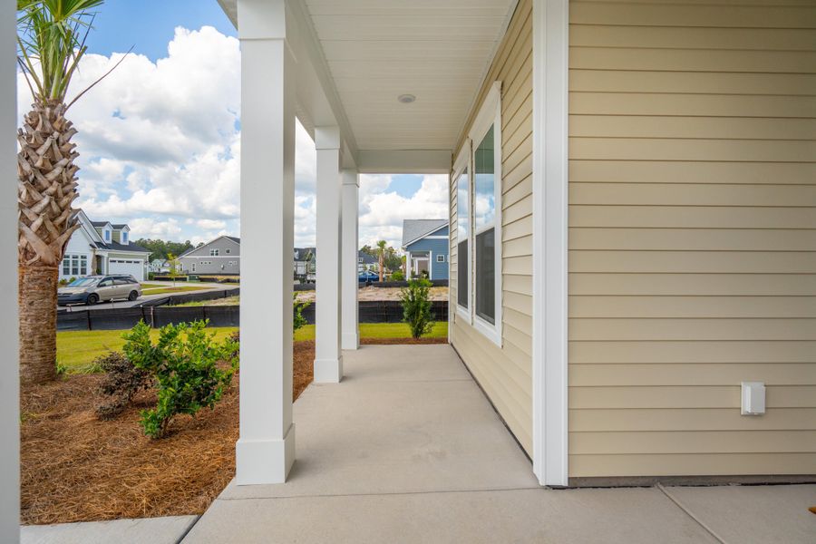 Exterior details and patio area of a home in , Summerville (Image 36).