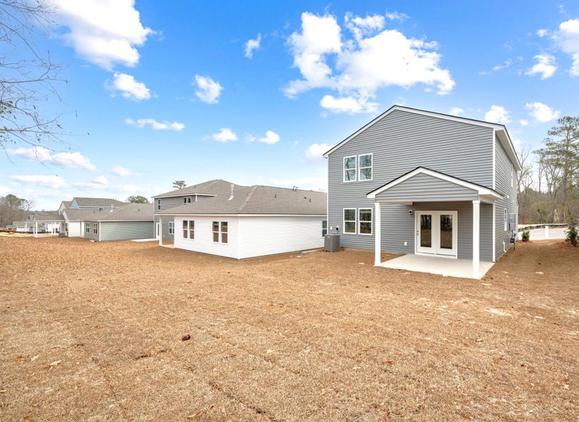 Exterior details and patio area of a home in Grand Arbor, Blythewood (Image 3). Exterior details and patio area of a home in Grand Arbor, Blythewood (Image 3).
