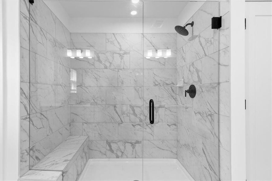 Furnished interior view inside a new home in , Decatur (Image 8).