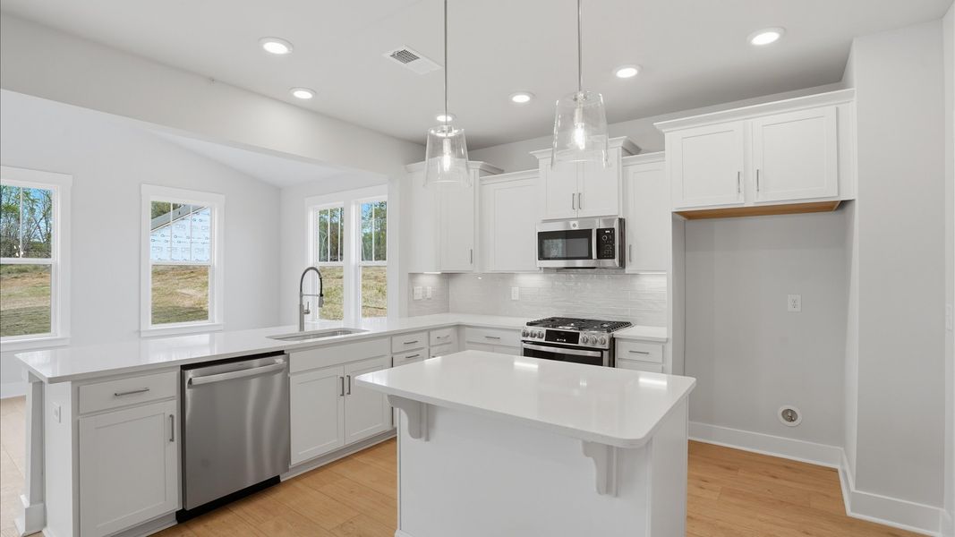 Furnished interior view inside a new home in Harrier Point, Woodruff (Image 26).