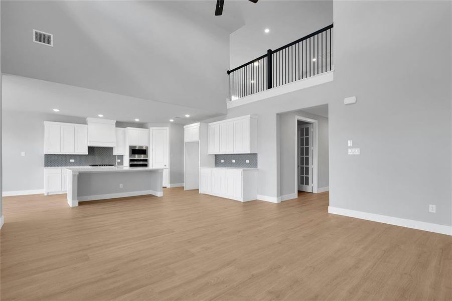 Furnished interior view inside a new home in Polo Ridge, Forney (Image 30).