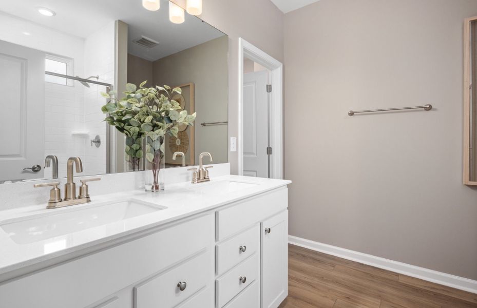 Representative furnished interior of a home built from the Ibis by Centex in Carpenter Falls, Durham (Image 8).