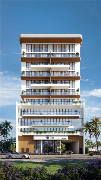 Condo located in Miami, FL showcasing its design and architecture (Image 3).