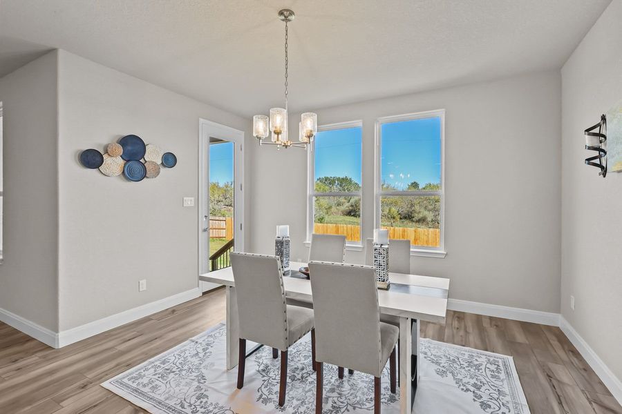 Representative furnished interior of a home built from the The Jennings G by Davidson Homes LLC in The Reserve at Potranco Oaks, Castroville (Image 15).